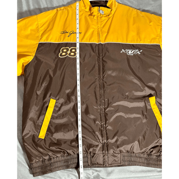 Vintage Dale Jarrett UPS #88 Ford Racing NASCAR Brown & Gold Chase Authentics XL - Picture 12 of 12
